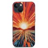 Ulloord  iPhone 14 Case | Here Comes The Sun | Cute Colorblock Sunset | Compatible with MagSafe