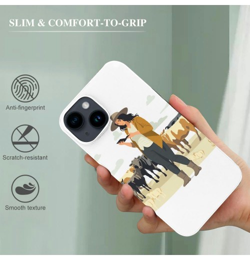 Ulloord  for iPhone 14 Case Cow Pattern Phone Case with Camera tection,Silicone TPU Phone tective Cover Cheetah Design Cases Compatible with iPhone 14 6.1 Inch