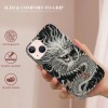 Shangniulu Compatible for iPhone 14 Case, Mysterious Powerful Dragon iPhone Case Drop Protection Slim Shockproof TPU Case Gift for Men Women