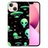 Shangniulu Compatible for iPhone 14 Pro Case, Mysterious Alien UFO iPhone Case Drop Protection Slim Shockproof TPU Case Gift for Men Women