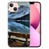 Shangniulu Compatible for iPhone 13 Pro Case, Aesthetic Nature Snow Mountain Lake iPhone Case Drop Protection Slim Shockproof TPU Clear Case Gift for Men Women