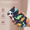 Shangniulu Compatible for iPhone 13 Pro Case, Colorful Cute Cartoon Dinosaur Printed iPhone Case Drop Protection Slim Shockproof TPU Clear Case Gift for Men Women