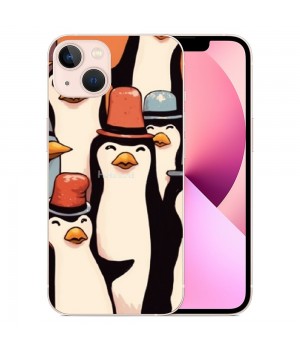 Shangniulu Cute Cartoon Duck Case Girls Women Kawaii Cartoon Printed Shockproof Protective Case Soft TPU Hard Back Anti-Scratch Cover