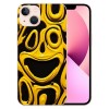 Shangniulu Lovely Case Yellow Trippy Cute Face Print Shockproof Protective Cases Soft TPU Hard Back Anti-Scratch Cover