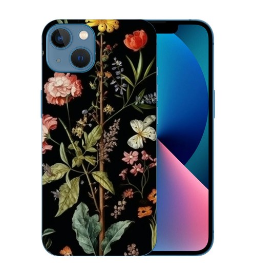 Shangniulu Healing Black Print iPhone Case Anti Slip and Drop Resistant Case for iPhone 15 Pro Max