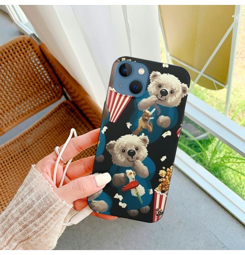 Shangniulu Snack Bar Attack Print iPhone Case Anti Slip and Drop Resistant Case for iPhone 15 Pro Max